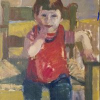 Harry Visser | Bart | olieverf | 50 x 37 cm