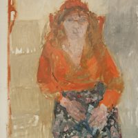 Harry Visser | Clara | olieverf | 100 x 80 cm