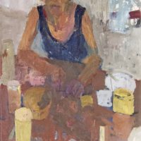 Harry Visser | Tonny | olieverf | 100 x 80 cm