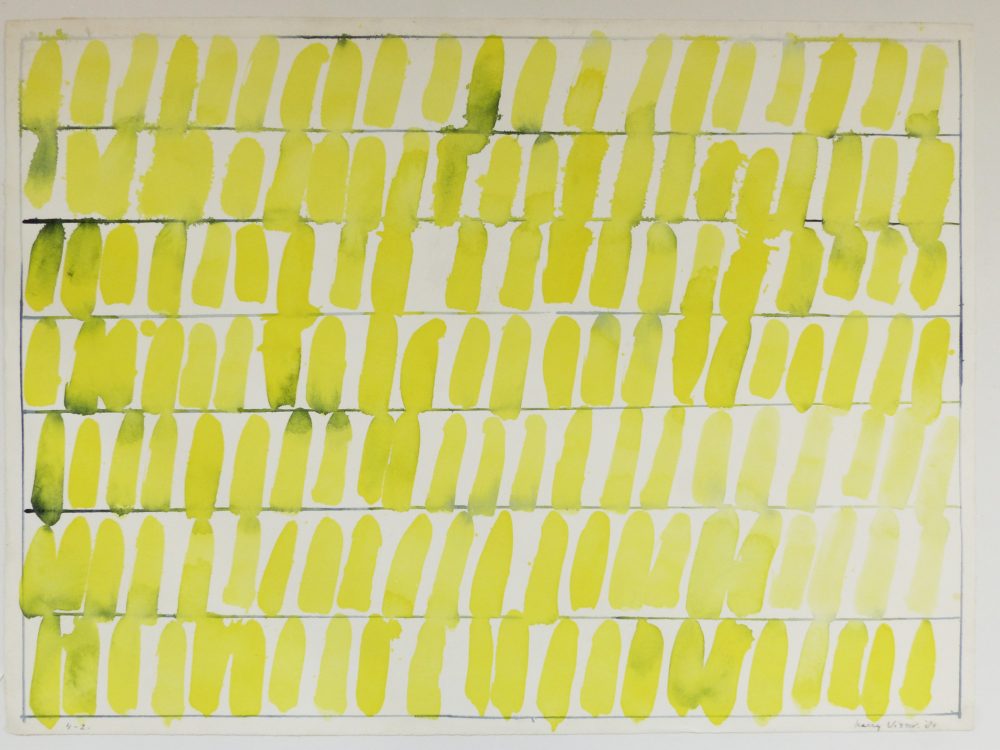Harry Visser | Gele bladeren 7 | aquarel